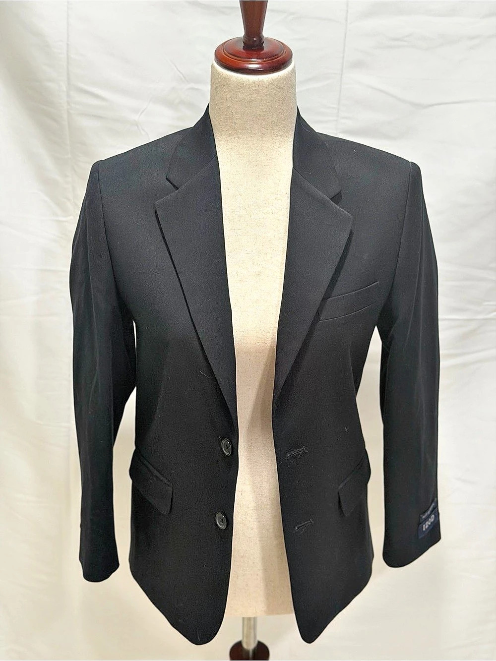 IZOD Black Blazer Size 12 Like New